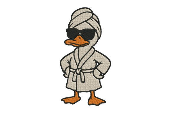 Download Funny Duck Embroidery Design - Embroidery Collection