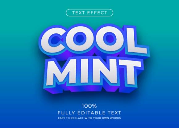 Download Modern 3d Extrude Text Effect. Editable - Extrude Collection
