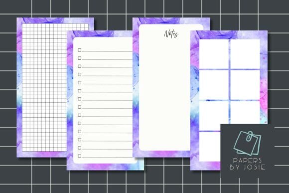 Download Watercolor Style Notepad - Notepad Collection